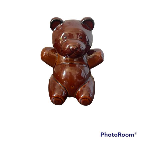 Aramis Brown Bear Cookie Jar Glossy Finish - Picture 1 of 6